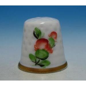 シンブル（指ぬき）ハンガリー ヘレンド オレンジの花＆つぼみ | ヘレンド