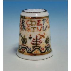 シンブル（指貫）イギリス　MAYFAIR The Original Embroidery Roman 1998 　英国刺繍 | 