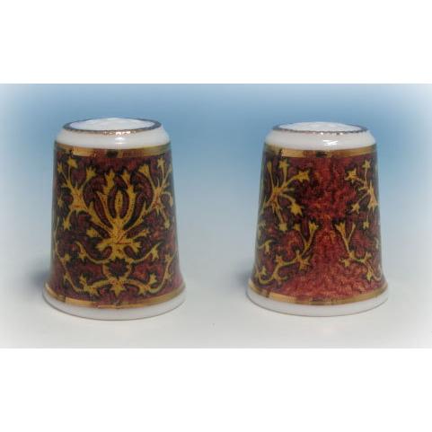 シンブル（指貫）イギリス　MAYFAIR The Original Embroidery Hawaii 1998 　ハワイ刺繍 |  | 01