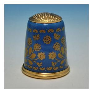 ハルシオンデイズ  エナメル ブルー＆ゴールドの花 | Disney | 01