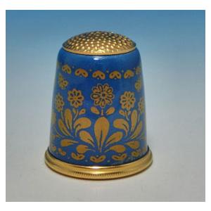 ハルシオンデイズ  エナメル ブルー＆ゴールドの花 | Disney | 02