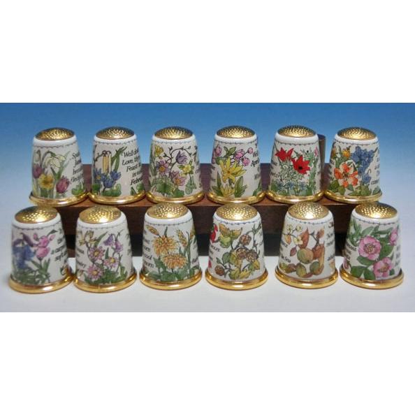 ハルシオンデイズ 　マンスリーシリーズ　12個セット　シンブル | HALCYON DAYS | 01