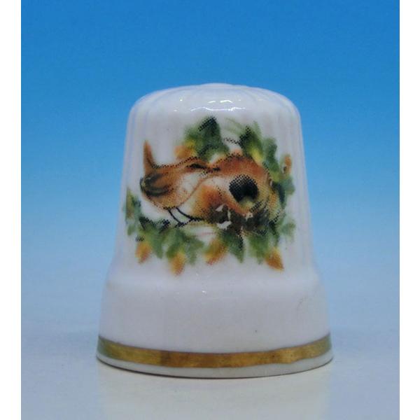 シンブル　（指貫）Spode 　スポード 　小鳥＆巣 |  | 02