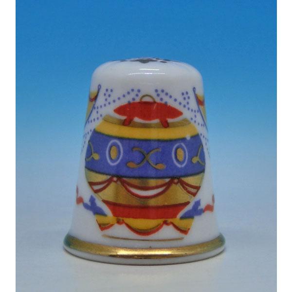 シンブル　（指貫）Spode 　スポード Montgolfier Brothers bicentenary of flight 1783-1983 | 