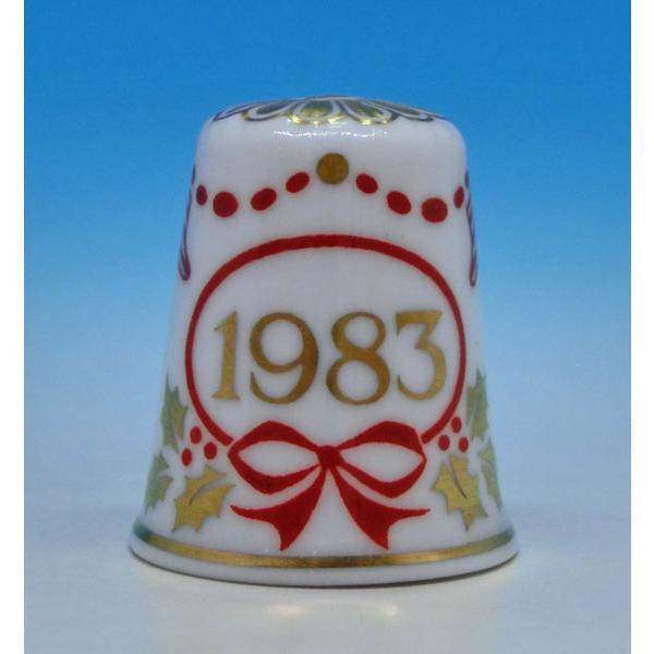 シンブル　（指貫）Spode スポード　クリスマス1983 サンタクロース |  | 02