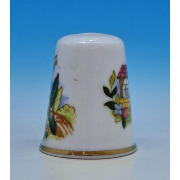 シンブル　（指貫）Spode スポード　Country village 風車 |  | 01