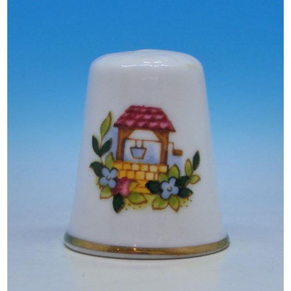 シンブル　（指貫）Spode スポード　Country village 風車 |  | 02