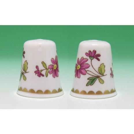 シンブル　（指貫）Spode　ピンクの花 |  | 01