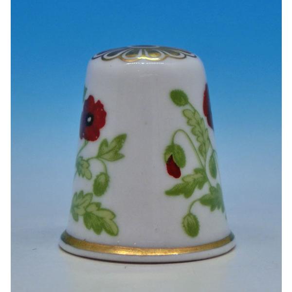シンブル　（指貫）Spode Flower of the Year ポピー |  | 03