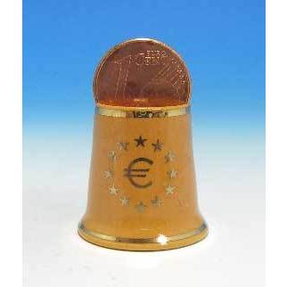 シンブル（指貫）イギリス　MAYFAIR 　ユーロ硬貨　オランダ |  | 01