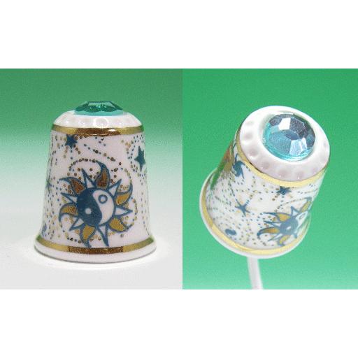 シンブル（指貫）イギリス　MAYFAIR 　ケルト　ラッキーチャーム　巻貝 |  | 01