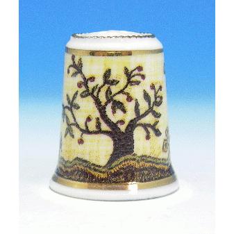 シンブル（指貫）イギリス　MAYFAIR The Original Embroidery Amerikan Nordamerika 1998 　アメリカ刺繍 | 