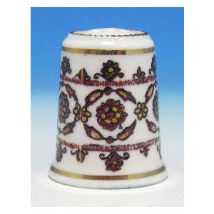 シンブル（指貫）イギリス　MAYFAIR The Original Embroidery Hungarian Ungarn 1998 　ハンガリー刺繍 |  | 01