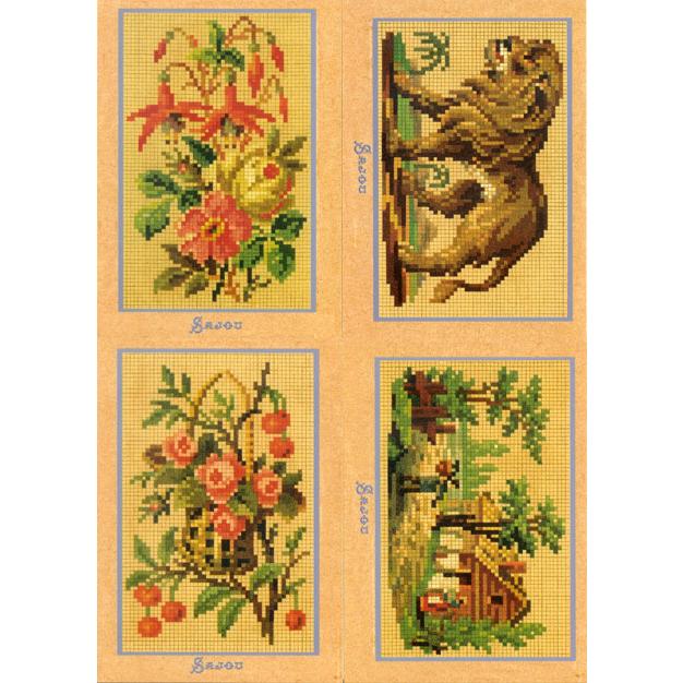 サジュー　SAJOU　ポストカード　葉書 6枚セット　TAP3 |  | 02