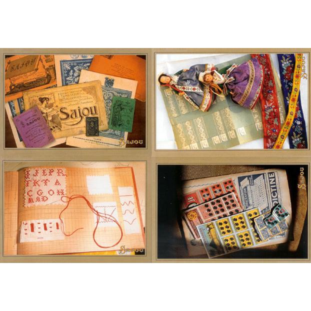 サジュー　SAJOU　ポストカード　葉書 6枚セット　シンブルデザイン　MERC3 |  | 02