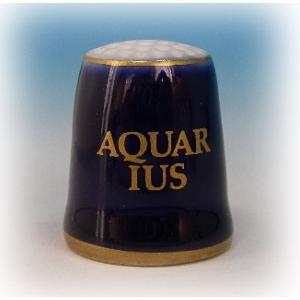 シンブル（指ぬき）ロイヤルコペンハーゲン B&G 　AQUARIUS みずがめ座 | ROYAL COPENHAGEN | 01