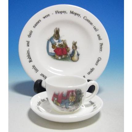 ウェッジウッドピーターラビットミニチュアティーセット