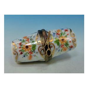 リモージュ　ハンドペイント　ニードルボックス | 