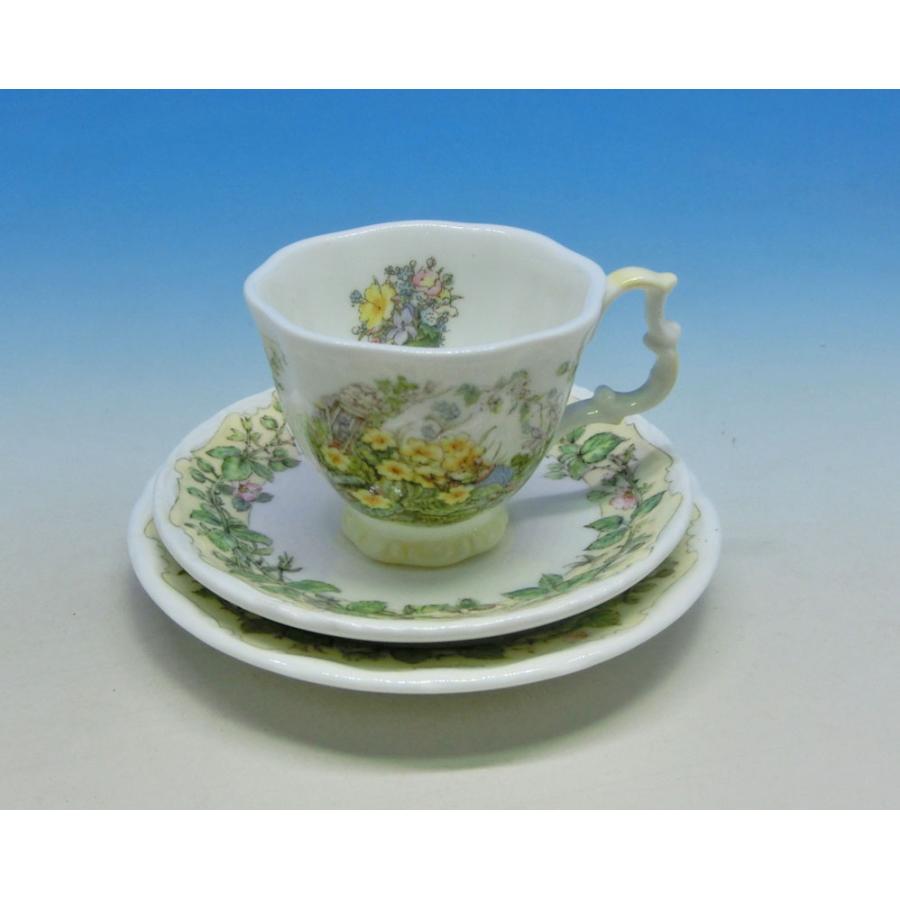 ロイヤルドルトン『ブランブリーヘッジ』ミニチュアトリオ 夏 ROYAL DOULTON ロイヤルドルトン ブランブリーヘッジ ミニチュア