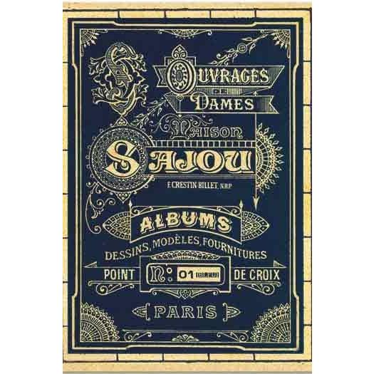 サジュー　SAJOU　ポストカード　葉書 6枚セット　BLEU 1 |  | 01