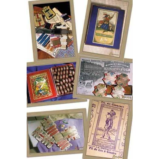 サジュー　SAJOU　ポストカード　葉書 6枚セット　糸巻きデザイン　MERC2 | 