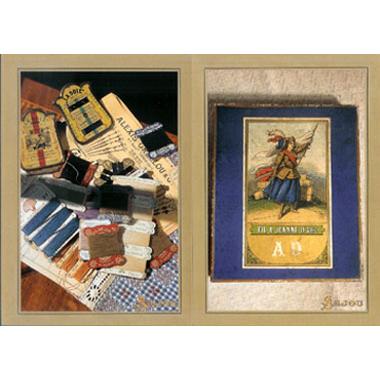 サジュー　SAJOU　ポストカード　葉書 6枚セット　糸巻きデザイン　MERC2 |  | 01