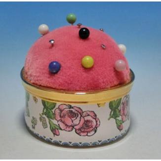 ハルシオンデイズ　エナメル　ピンクローズ　ピンクッション(ピン付） | Disney | 01