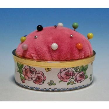 ハルシオンデイズ　エナメル　ピンクローズ　ピンクッション(ピン付） | Disney | 02