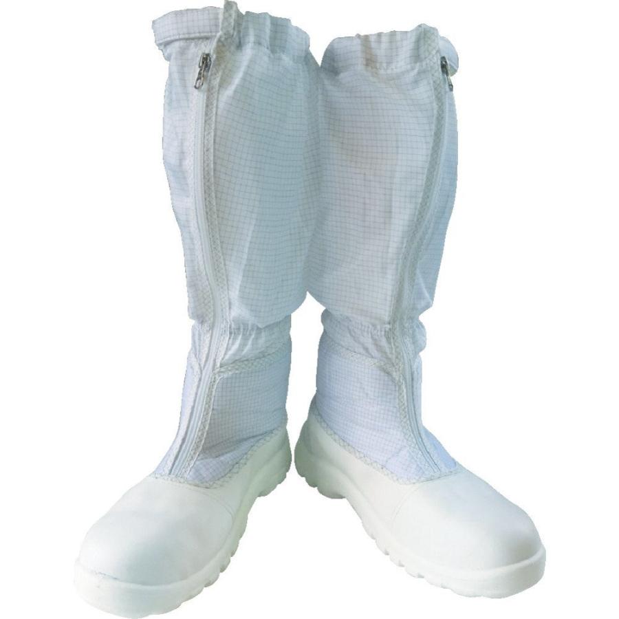 印象のデザイン ブラストン 安全制電ロングブーツ クリーンルーム用シューズ BSC-5254-24.0 24.0 長靴