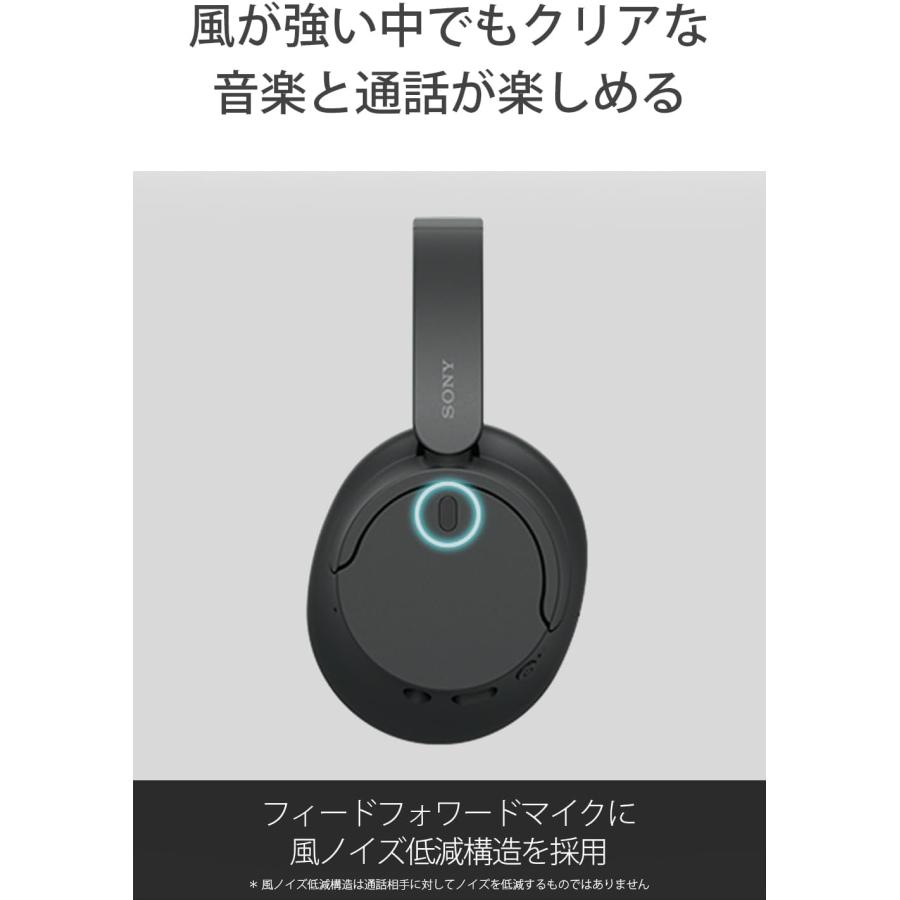 SONY WH-CH720N B ワイヤレスノイズキャンセリングステレオヘッド