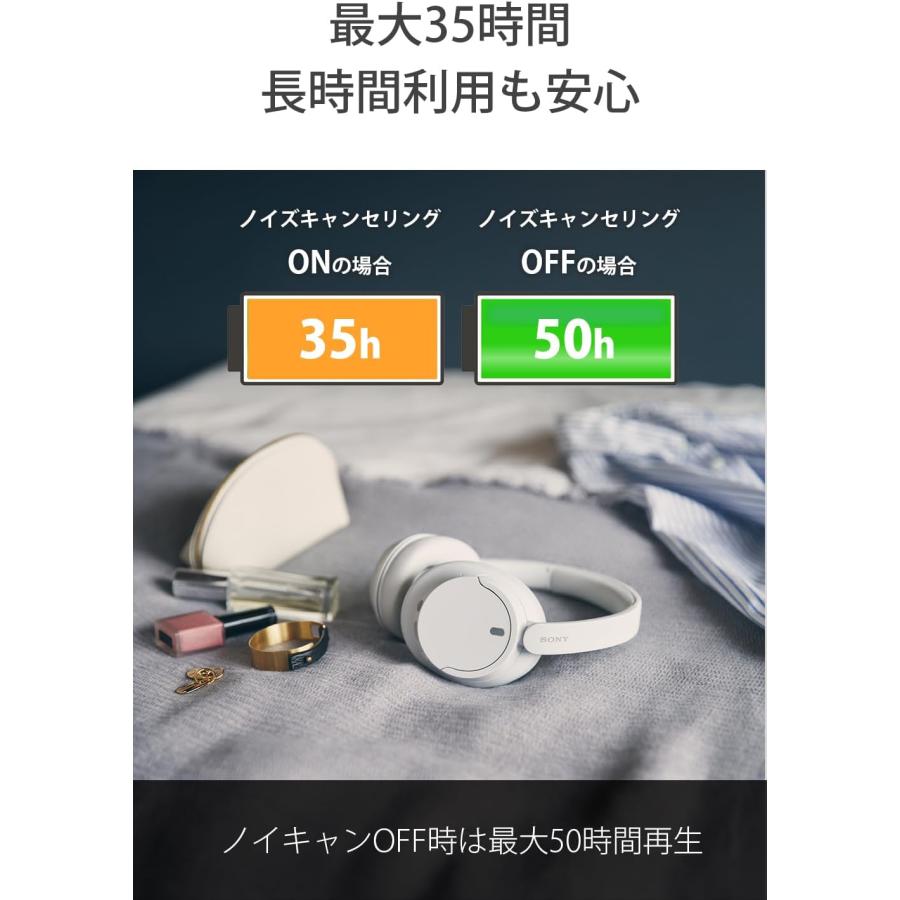 SONY WH-CH720N B ワイヤレスノイズキャンセリングステレオヘッド