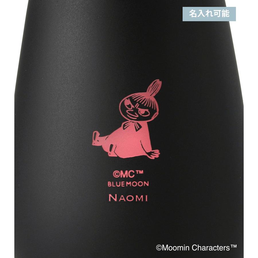 ムーミン タンブラー Black+Red／リトルミイ（名入れあり）ムーミングッズ カップ コップ プレゼント ギフト 贈り物の画像
