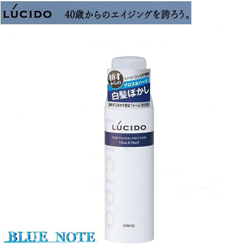 LUCIDO (ルシード) 白髪用整髪フォーム グロス＆ハード 185g｜bluenote-store
