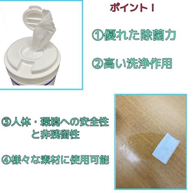 ハイプロックス アクセル ワイプ 160枚入×12個入◆除菌洗浄用ウェットペーパー 加速化過酸化水素 VIROX社 加速化過酸化水素