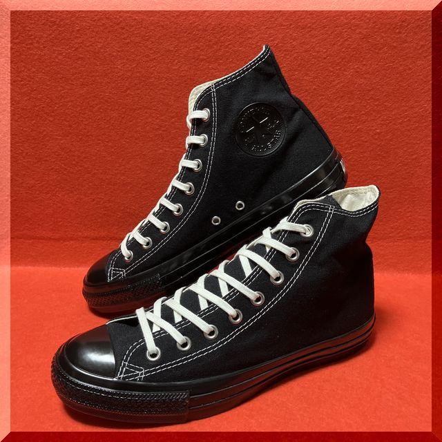 CONVERSE ALL STAR US BLACKBOTTOM HI BLACK コンバース オールスター ＵＳ ブラックボトム ＨＩブラック