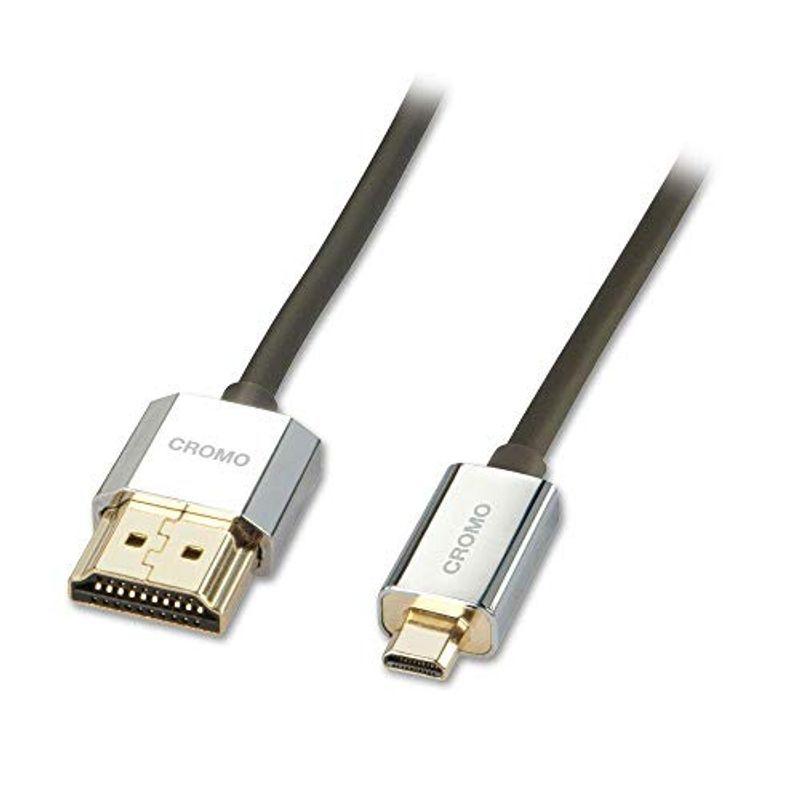 激安】 marche storeLINDY Micro HDMI 2.0 18G光ファイバハイブリッドケーブル DVI変換コネクタ付 50m 型番: 38324