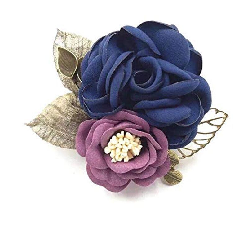 胸飾り布花コサージュ卒業式卒園式入学式用綺麗な手作り花ブローチ女性母贈り物人気なレディースコサージュプレゼント結婚記念日発表会のアクセサリー 79 Off
