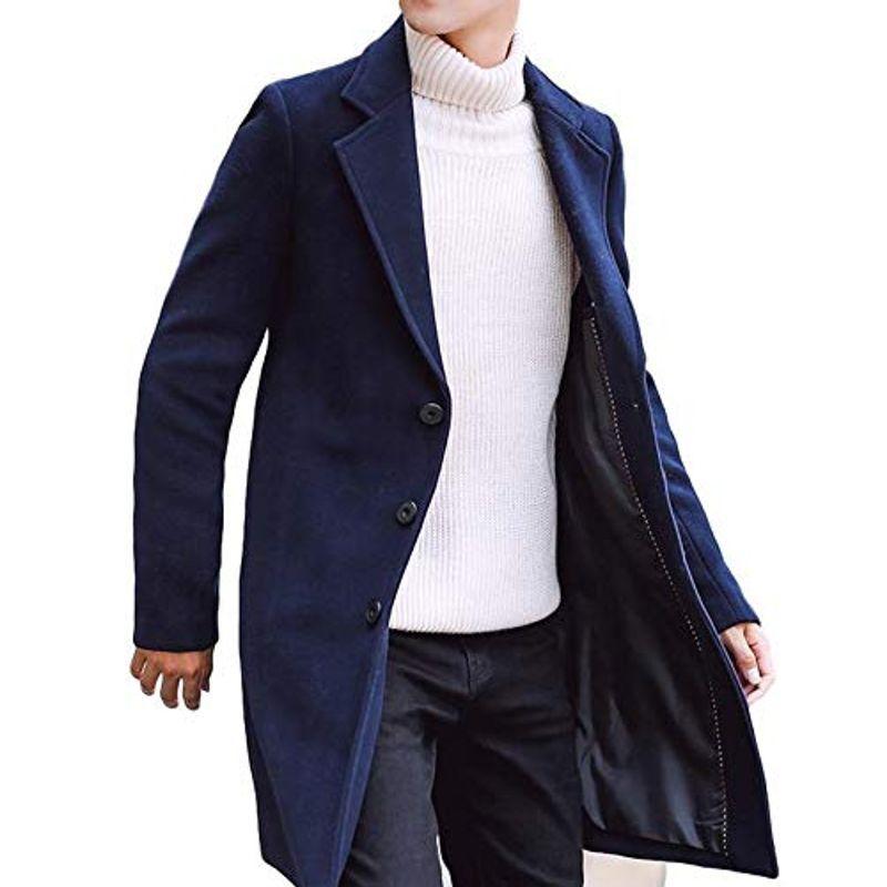 ベンケ コート メンズ ビジネス 秋 チェスターコート 暖かい カジュアル コートメンズ スーツ 春秋 ロング ウール ビジネス