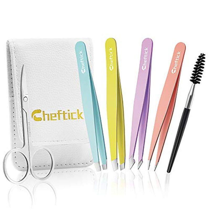 見事な ステンレス製 ツイーザー Cheftick 精密 毛抜き高級 人気のピンセット アイラッシュブラシ 眉毛はさみ 使いやすい 毛抜き 6セット ツィーザー、毛ぬき 見事な ステンレス製 ツイーザー Cheftick 精密 毛抜き高級 人気のピンセット アイラッシュブラシ 眉毛はさみ 使いやすい 毛抜き 6セット ツィーザー、毛ぬき