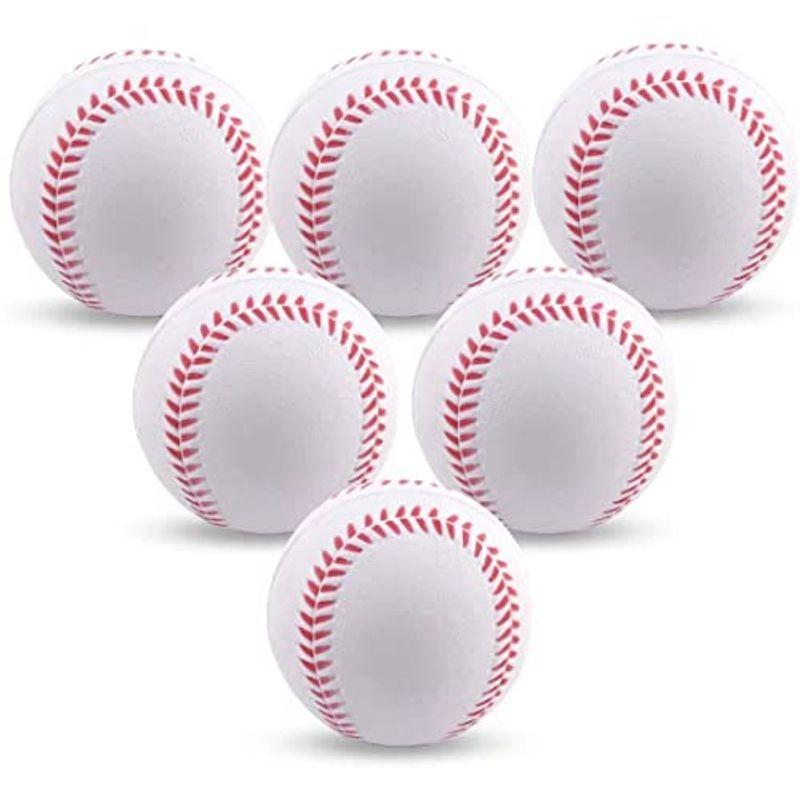 Tcevets 野球 ボール スポンジ 6個セット 子供用 野球 スポーツ 子供向け 野球おもちゃ 柔らかい 練習用 軽い キッズ野球 ベー Blueowl 通販 Yahoo ショッピング