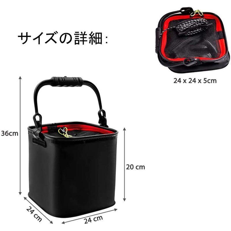 再販ご予約限定送料無料 Kirlin バッカン 釣り用バケツ 折りたたみバケツ 水汲みバケツ Eva素材 持ち運び簡単 アウトドア 釣り 洗車 洗濯用 サイズ 24 Materialworldblog Com