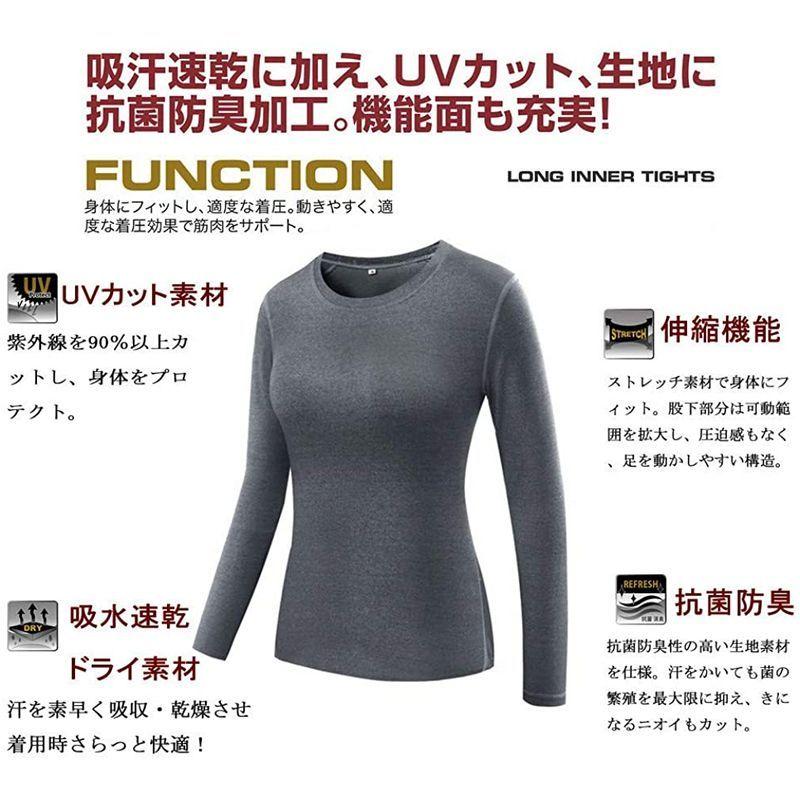 最大70 オフ Lanbaosi スポーツ インナー シャツ レディース 長袖 コンプレッション Tシャツ 野球 ヨガ 登山 ゴルフ 作業 アンダー ウェア Supplystudies Com