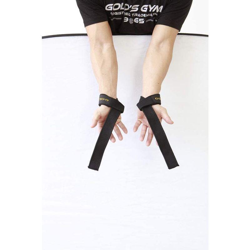 1065円 オンライン限定商品 ゴールドジム Gold S Gym リストストラップ G3500 初心者 プロ対応 握力の補助 鍛えたい部位の集中トレーニング 懸垂 ラッ