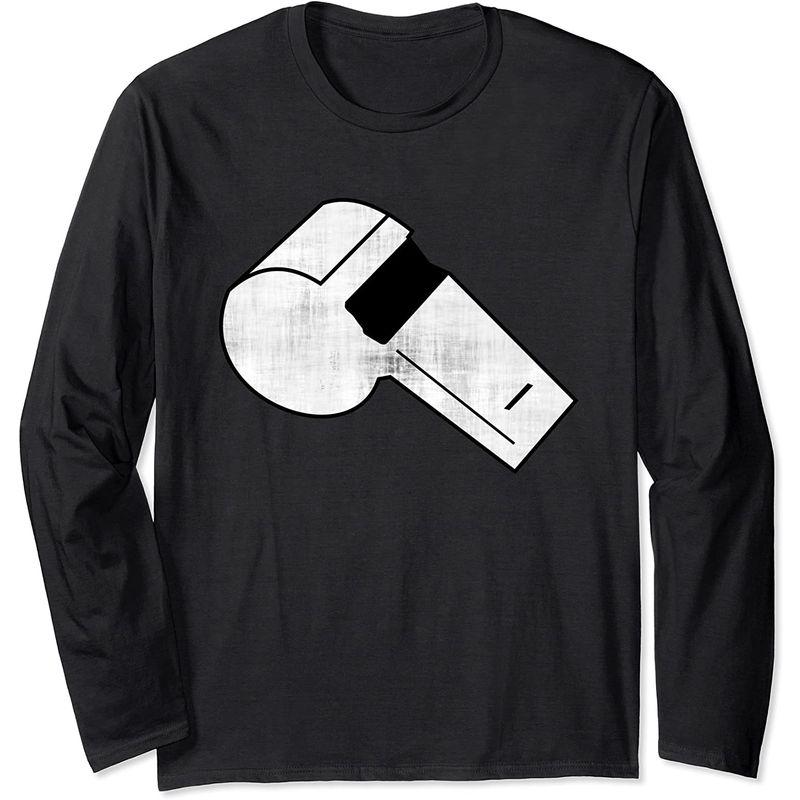 レフェリー 楽しいギフト パイプ サッカー スポーツ マッチ 長袖Tシャツ|blueowl70|02