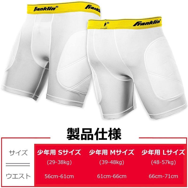 爆買い フランクリン スポーツ Franklin Sports スライディングパンツ 少年野球用 カップホルダー付き パッド入り M Cisama Sc Gov Br