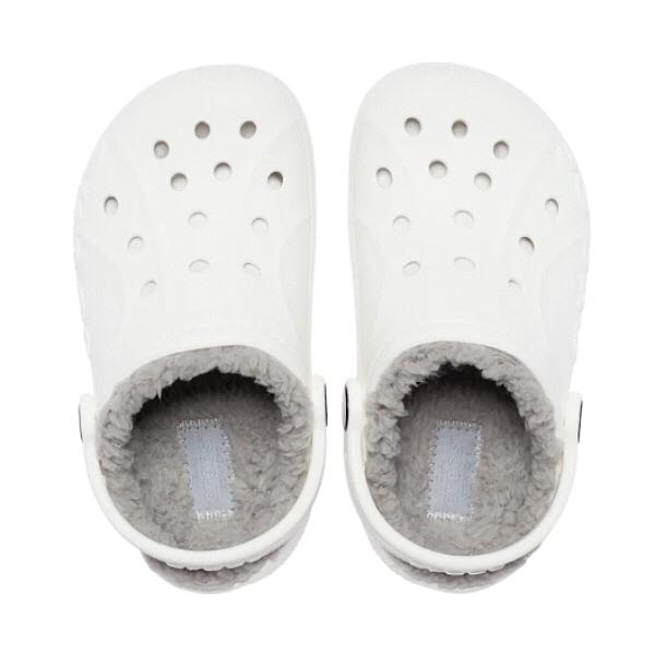 【キッズサンダル】crocs（クロックス） バヤ ラインド クロッグ キッズ 207500-11H WHITE【470】｜bluepeter｜05