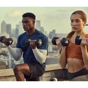 【トレーニング用品】ADIDAS(アディダス) ダンベル 3kg(ペア)2個セット ADWT10003【750】|bluepeter|03