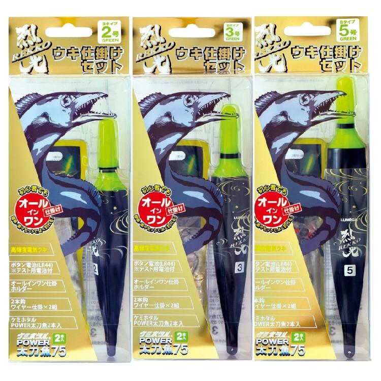 釣り Limica 烈光太刀魚 ウキ 仕掛けセット B Type 510 B Type Set Bluepeter 通販 Yahoo ショッピング