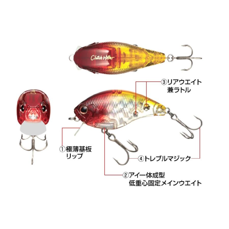 釣り ルアー EVERGREEN エバーグリーン クラッチヒッター 【510】 clutchhitterbluepeter 通販