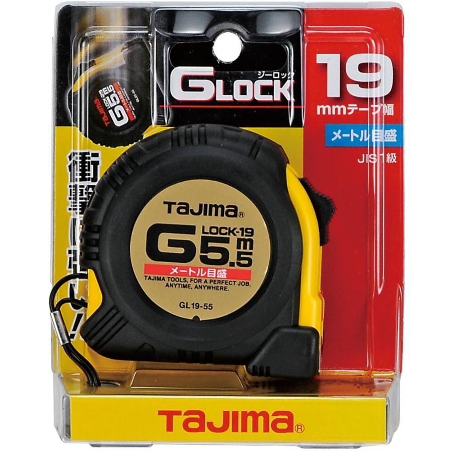 測定工具】TJMデザイン(TAJIMA) Gロック-19 長さ5.5m メートル目盛